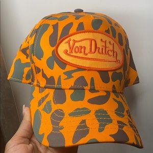 Camo Von Dutch hat: SOLD ON DEPOP